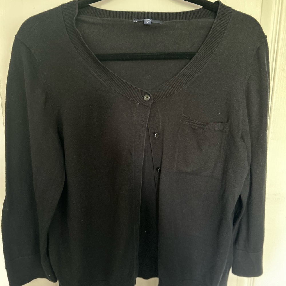 GAP Black Knit Sweater